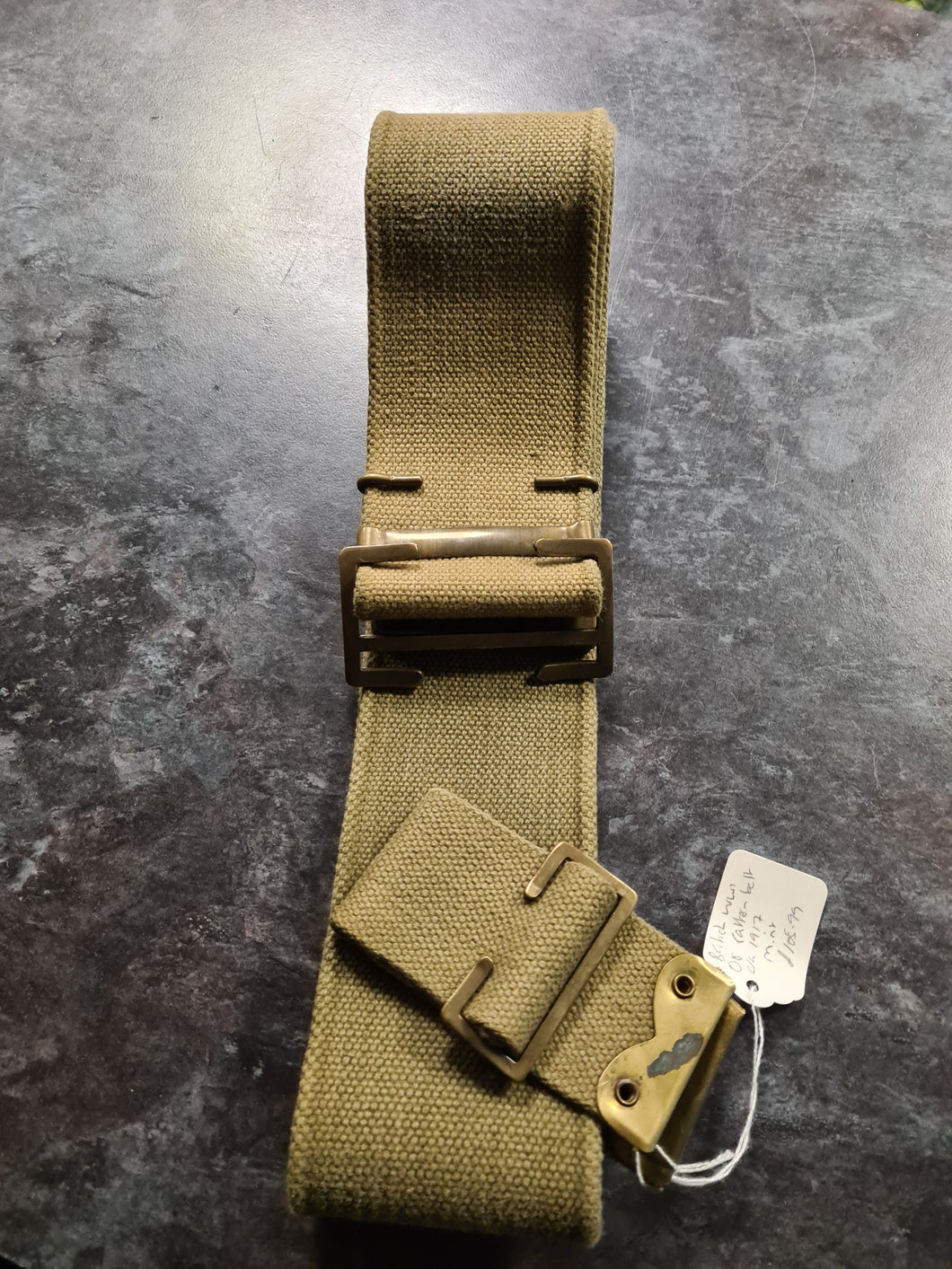 British WW1 08 Pattern belt