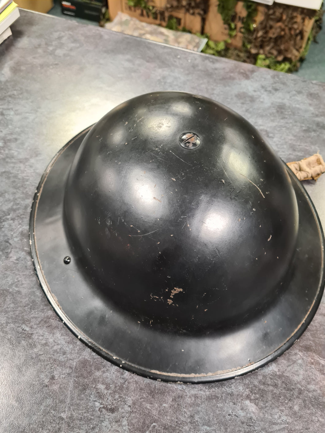 British WW11 Firemans helmet