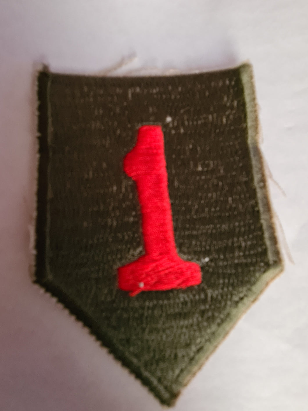 WW11/Vietnam war 1st infantry (Big Red One) shoulder patch