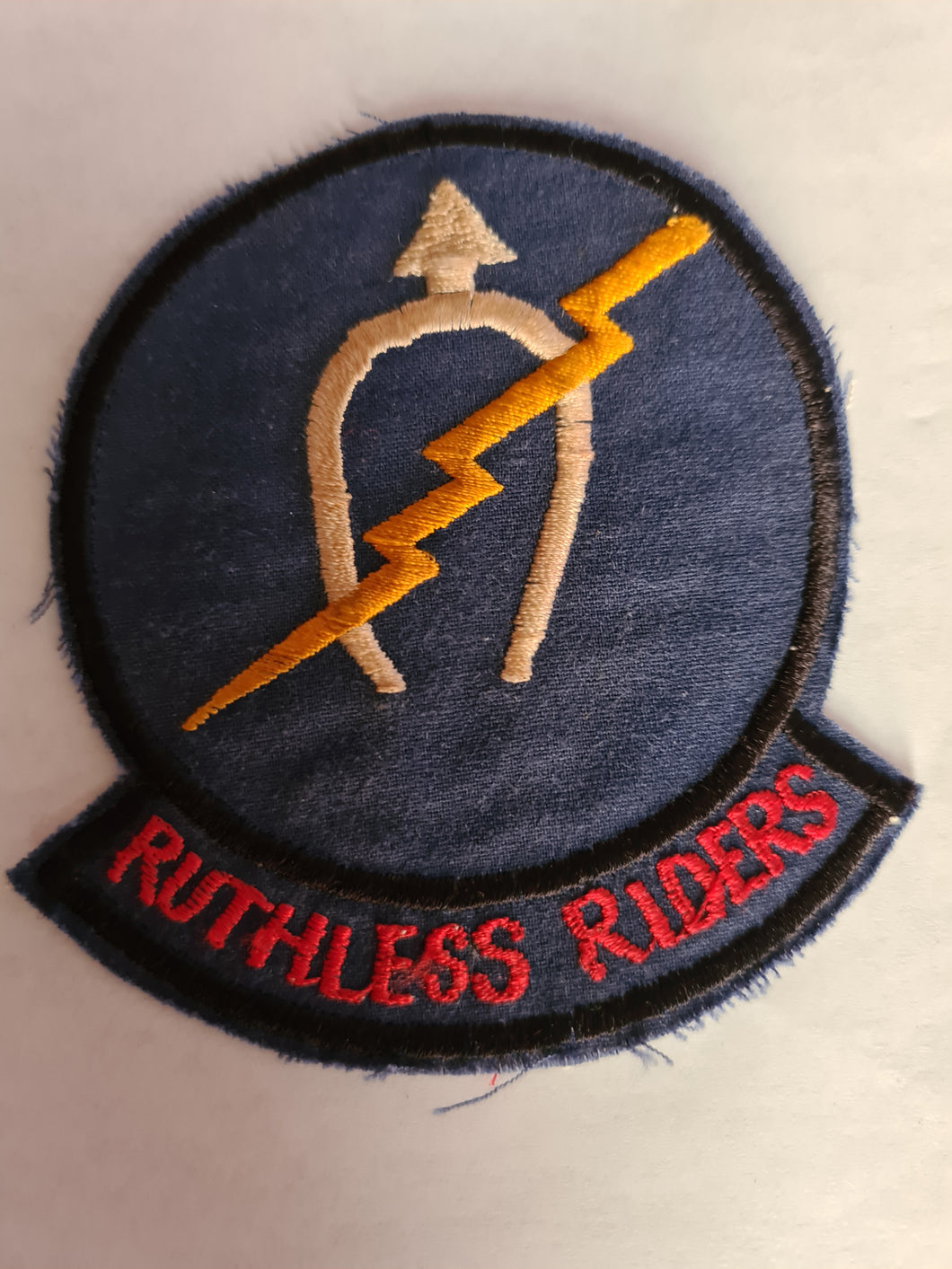 Vietnam War 17th Air Cav Ruthless Riders Shoulder Insignia