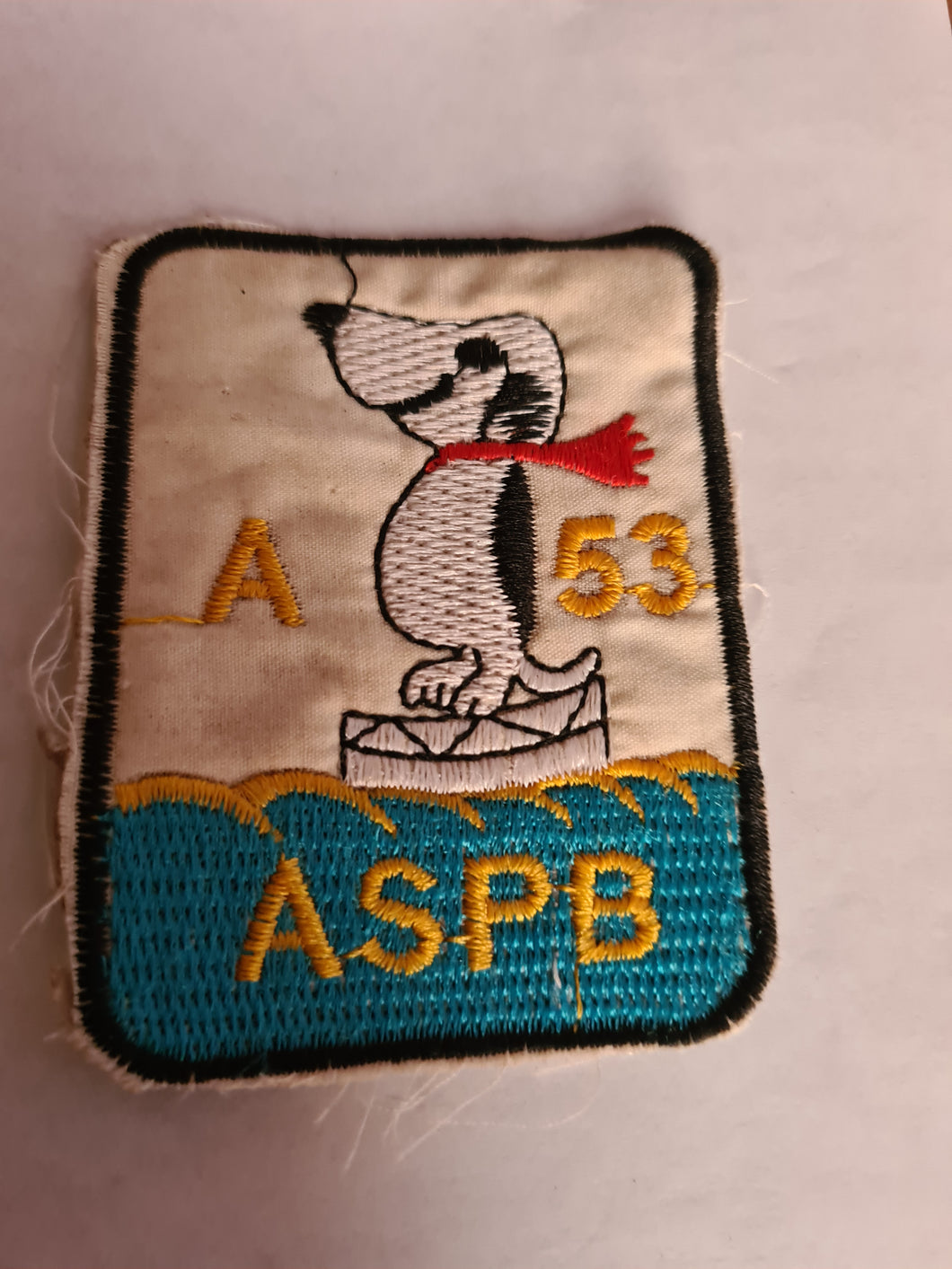 Vietnam War in country Snoopy patch ASPB