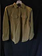 Load image into Gallery viewer, WW11 US Army heavy weight wool combat shirt
