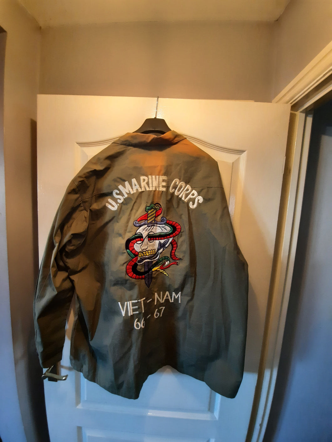 Vietnam War 3rd pattern Ripstop tour jacket reproduction US Marine Corps