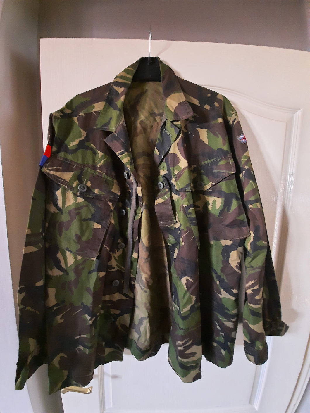 British Army 95/200 pattern jacket combat lightweight ,woodland DP new un-issued